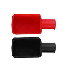 Load image into Gallery viewer, 2Pcs Rubber Car Motorcycles Battery Negative Positive Terminal Cover Cap Boot Battery Wire Connectors Caps Protection Insulate Case
