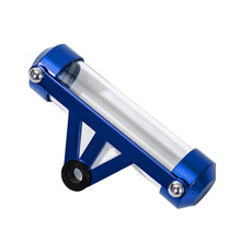 Load image into Gallery viewer, Universal Waterproof Alloy Motorcycle Scooter Tube Tax Disc Cylindrical Holder Frame General Motorbike Label Tax Single Pipe 115mm
