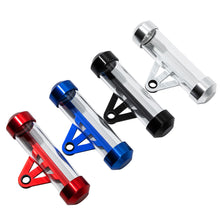Load image into Gallery viewer, Universal Waterproof Alloy Motorcycle Scooter Tube Tax Disc Cylindrical Holder Frame General Motorbike Label Tax Single Pipe 115mm
