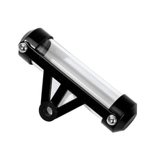 Load image into Gallery viewer, Universal Waterproof Alloy Motorcycle Scooter Tube Tax Disc Cylindrical Holder Frame General Motorbike Label Tax Single Pipe 115mm
