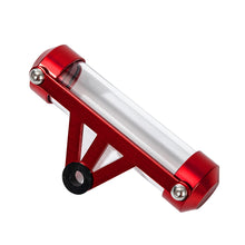 Load image into Gallery viewer, Universal Waterproof Alloy Motorcycle Scooter Tube Tax Disc Cylindrical Holder Frame General Motorbike Label Tax Single Pipe 115mm
