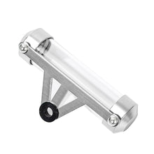 Load image into Gallery viewer, Universal Waterproof Alloy Motorcycle Scooter Tube Tax Disc Cylindrical Holder Frame General Motorbike Label Tax Single Pipe 115mm
