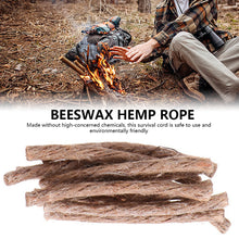 Load image into Gallery viewer, 4/10pcs Outdoor Camping Survival Fire Starter Wick Hemp Cord Camping Lighter Hemp Fire Starters Outdoor Wick Ropes Survival Tools
