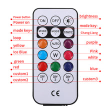 Load image into Gallery viewer, Wireless Remote Control Motorcycle LED Strobe Light Flash Anti-collision Warning Lamp Waterproof For Car Electric Vehicle Bicycle
