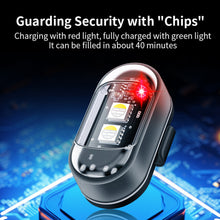 Load image into Gallery viewer, Wireless Remote Control Motorcycle LED Strobe Light Flash Anti-collision Warning Lamp Waterproof For Car Electric Vehicle Bicycle
