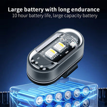 Load image into Gallery viewer, Wireless Remote Control Motorcycle LED Strobe Light Flash Anti-collision Warning Lamp Waterproof For Car Electric Vehicle Bicycle
