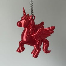 Load image into Gallery viewer, Cute 3D Printed Unicorn Keychain Bag Charm Lightweight Pendant for Purse Backpack Decoration Key Ring Accessory
