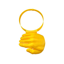 Load image into Gallery viewer, 3D Printed Funny Palm Sized Sun Hat Hands Free Adjustable Summer Novelty Cap Creative Gag Gift for Beach Party &amp; Outdoor Travel

