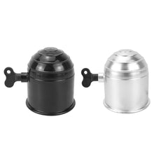 Load image into Gallery viewer, 50mm Car Trailer Tow Bar Ball Cover Cap Lockable Key Towing Hitch Trailer Protector Cap Plastic Truck Car Prevent Loose Fall
