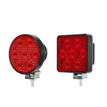 Load image into Gallery viewer, 7LED Work Light 12V-80V Strobe Warning Lamp with Flood Beam Waterproof Reverse Backup Tail Light for Truck Off-Road Excavator Tractor

