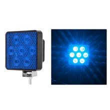Load image into Gallery viewer, 7LED Work Light 12V-80V Strobe Warning Lamp with Flood Beam Waterproof Reverse Backup Tail Light for Truck Off-Road Excavator Tractor
