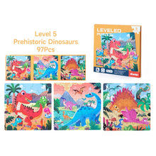 Load image into Gallery viewer, Portable Magnetic Puzzle Book Vehicle Ocean Dinosaur Jigsaw Montessori Early Education Travel Toy for Kids Age 3 4 5 6 7
