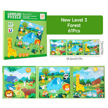 Load image into Gallery viewer, Portable Magnetic Puzzle Book Vehicle Ocean Dinosaur Jigsaw Montessori Early Education Travel Toy for Kids Age 3 4 5 6 7
