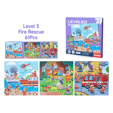 Load image into Gallery viewer, Portable Magnetic Puzzle Book Vehicle Ocean Dinosaur Jigsaw Montessori Early Education Travel Toy for Kids Age 3 4 5 6 7
