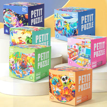 Load image into Gallery viewer, 36 Pieces Kids Mini Paper Cartoon Puzzle Early Learning Educational Toy Kindergarten Prize Birthday Gift for Children Age 3+
