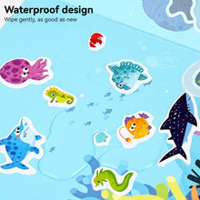 Load image into Gallery viewer, Kids Interactive Busy Book Animal Vehicle Sticker Matching Number Cognitive Early Education Activity Book
