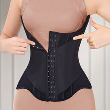 Load image into Gallery viewer, U-shaped Steel Bone Waist Trainer Corset Button Breast Lifted Tummy Control Hourglass Slimming Body Shaper Underwear Women's Shapewear

