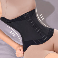 Load image into Gallery viewer, U-shaped Steel Bone Waist Trainer Corset Button Breast Lifted Tummy Control Hourglass Slimming Body Shaper Underwear Women's Shapewear
