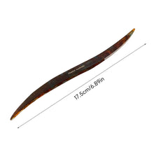 Load image into Gallery viewer, Women Acetate Willow Leaves Shape Hair Stick 18CM Simple Elegant Chinese French Style Hair Fork Strip Hairpin Daily Hairstyle Hair Accessories Headwear
