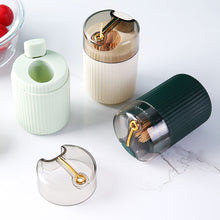Load image into Gallery viewer, One-Touch Pop-Up Toothpick Holder Toothpick Dispenser for Kitchen Restaurant Home Table Office Desk Dustproof Plastic Toothpick Container
