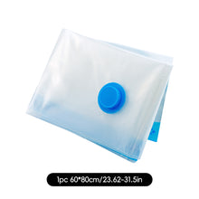 Load image into Gallery viewer, Heavy Duty Vacuum Storage Bags Hand Pump Large Transparent Clothes Quilt Compression Bags for Home Travel Space Saver Organizer
