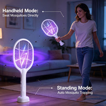 Load image into Gallery viewer, 2-in-1 Electric Mosquito Swatter &amp; Mosquito Killer Lamp Household UV Mosquito Repellent and Insect Killer
