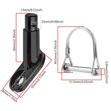 Load image into Gallery viewer, Coupler Hitch For Thule Bike Trailer Compatible With Thule Cadence Coaster XT Chariot Cab Chariot Sport Black/Silver
