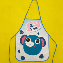 Load image into Gallery viewer, Kids Apron Toddler Painting Smock Waterproof Cartoon Print Art Craft Apron with Sleeves Set Easy Clean Oil-Proof for Boys Girls
