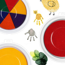 Load image into Gallery viewer, Color Ink Pad Finger Painting for Kids Washable Fingerprint Craft Kit Safe Water Based Ink Pad Toddler Art Supplies Kindergarten DIY Gift
