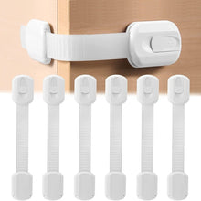 Load image into Gallery viewer, Baby Safety Lock for Cabinet Drawer Fridge Oven Child Safety Latch Multi-Purpose Home Childproofing Lock for Kitchen Toilet Cupboard
