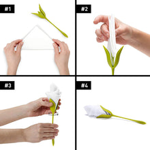 Load image into Gallery viewer, Leaf Flower Design Napkin Holder Elegant Tabletop Tissue Paper Holder for Dining Table Restaurant Kitchen Romantic Home Decor Centerpiece
