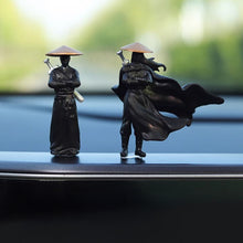 Load image into Gallery viewer, Ancient Swordsman Figurine Resin Knight Statue Miniature Warrior Sculpture for Car Dashboard Decoration Home Office Desktop Ornament Gift for Men
