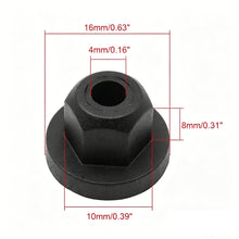 Load image into Gallery viewer, 20Pcs Car Exterior Body Nut Flange Clips Nylon Flange Nut 10mm Hex Fit for BMW Mercedes 0039900251 16131176747
