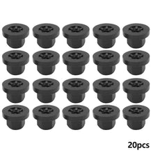 Load image into Gallery viewer, 20Pcs Car Exterior Body Nut Flange Clips Nylon Flange Nut 10mm Hex Fit for BMW Mercedes 0039900251 16131176747
