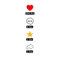 Load image into Gallery viewer, Creative Red Heart Car Window Decal Windshield Rear Window Sticker Personalized Vehicle Exterior Decoration Sticker
