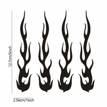 Load image into Gallery viewer, 4Pcs Reflective Car Motorcycle Sticker Scratch Cover Decal Motorcycle Auto Scratch Flame Repair Modification Sticker
