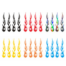 Load image into Gallery viewer, 4Pcs Reflective Car Motorcycle Sticker Scratch Cover Decal Motorcycle Auto Scratch Flame Repair Modification Sticker
