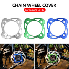 Load image into Gallery viewer, CNC Aluminum Motorcycle Modified Sprocket Cover For Yamaha LC135 Chain Wheel Guard Part Decorative Protective Cover Bolt-On
