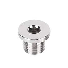 Load image into Gallery viewer, Universal Car Oxygen O2 Sensor Adapter Stepped Mounting Plug M18x1.5 Thread w/Copper Washer Stainless Steel for Exhaust System Fit
