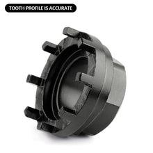 Load image into Gallery viewer, Bicycle Drive-side Bottom Bracket Eight Notch Tool for ISIS BB Cups Install e-Bike 8 Teeth Fitting Chainring Lockring Removal Sleeve
