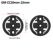 Load image into Gallery viewer, 2Pcs Bike Computer Mount Base for Garmin/Magene/Bryton/Wahoo Fits Radar RTL515/Magane L508 /Bryton R300L Cycle Replacement Inserts
