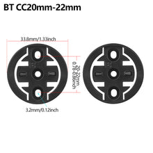 Load image into Gallery viewer, 2Pcs Bike Computer Mount Base for Garmin/Magene/Bryton/Wahoo Fits Radar RTL515/Magane L508 /Bryton R300L Cycle Replacement Inserts
