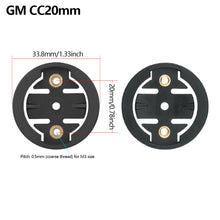 Load image into Gallery viewer, 2Pcs Bike Computer Mount Base for Garmin/Magene/Bryton/Wahoo Fits Radar RTL515/Magane L508 /Bryton R300L Cycle Replacement Inserts
