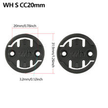 Load image into Gallery viewer, 2Pcs Bike Computer Mount Base for Garmin/Magene/Bryton/Wahoo Fits Radar RTL515/Magane L508 /Bryton R300L Cycle Replacement Inserts
