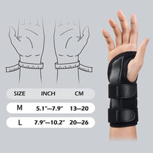 Load image into Gallery viewer, Adjustable Sport Wrist Support Wristband Wrist Brace Left Right Hand Wrist Support for Fitness Weightlifting &amp; Pain Relief
