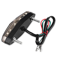 Load image into Gallery viewer, Universal 12V Motorcycle Tail Lights License Plate Rear Taillight Motor Equipments Motorcycle Brake Stop Lamp Accessories
