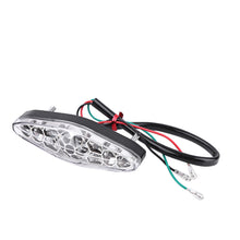 Load image into Gallery viewer, Universal 12V Motorcycle Tail Lights License Plate Rear Taillight Motor Equipments Motorcycle Brake Stop Lamp Accessories
