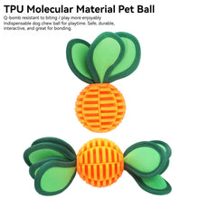 Load image into Gallery viewer, TPR Dog Chew Toys Squeaker Rubber Radish Puppy Dental Cleaning for Medium small Dogs Pet Interactive Treat Dispensing Ball
