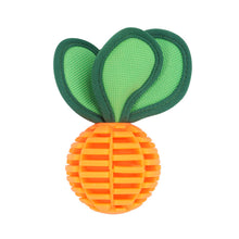Load image into Gallery viewer, TPR Dog Chew Toys Squeaker Rubber Radish Puppy Dental Cleaning for Medium small Dogs Pet Interactive Treat Dispensing Ball
