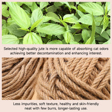 Load image into Gallery viewer, DIY Cat Scratch Post Replacement Sisal Rope Natural 4mm/6mm for Cat Tree Scratcher Stand Climbing Wrapping Rope Cat Supplies
